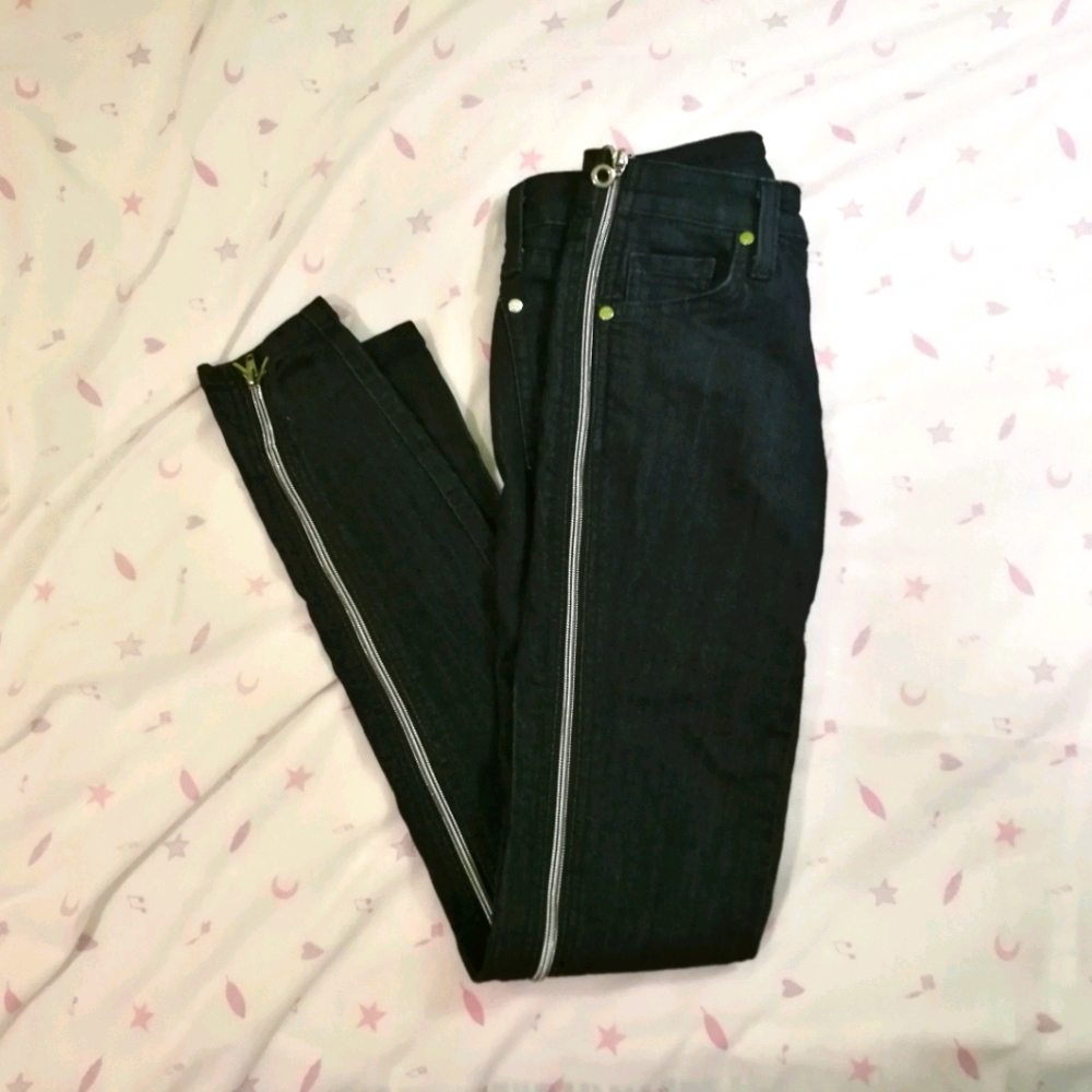 00 ENCORE JEANS with Full Leg Zipper